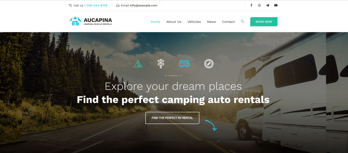 1 Hot Springs Camper Rentals